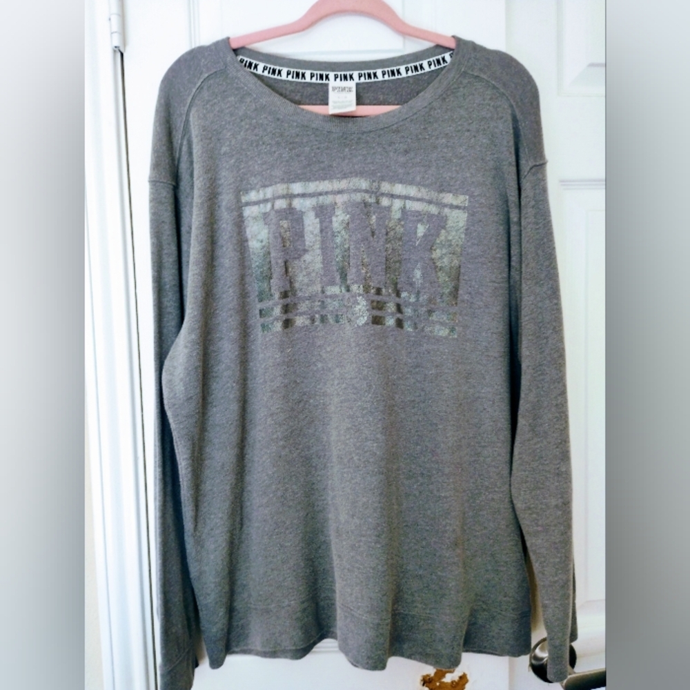 Victoria's secret pink sweatshirt
